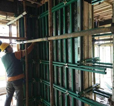 建筑模板新型加固体系践行“绿色”施工,降低工程成本!